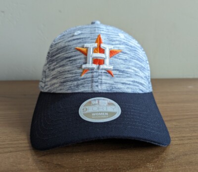 Womens New Era Houston Astros 9TWENTY Adjustable Hat Cap Two Tone Strapback
