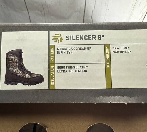 NEW Men's Lacrosse Silencer 8'' Insulated Hunting Boots Size US 10.5 (541017) - Picture 14 of 14