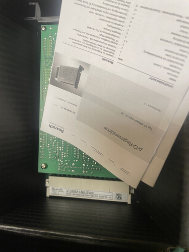 Rexroth Proportional amplifier 0811405159 VT-VPRAP1-540-10/V0/SI New-SEALED. - Picture 4 of 7
