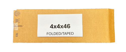 4" x 4" x 46" CARDBOARD BOX - 200lb - SINGLE BOX - TALL - Picture 3 of 5