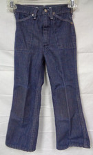 Vtg MONTGOMERY WARD Cotton Blend LITTLE BOYS Reinforced Knee Blue Jeans