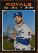 2020 Topps Heritage #342 Jake Junis Kansas City Royals