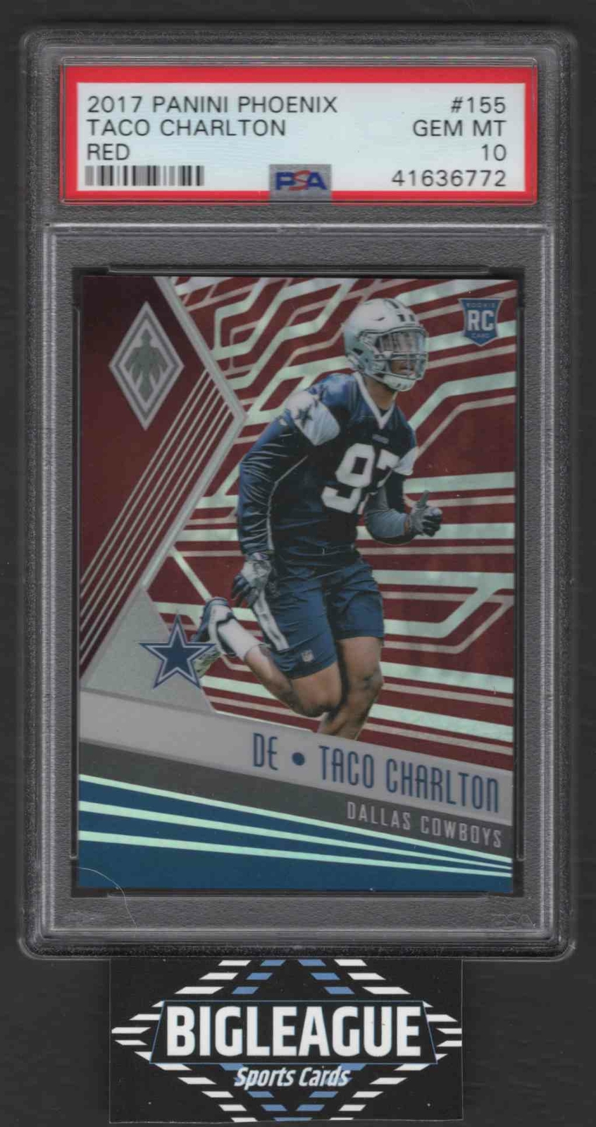 Taco Charlton Panini Phoenix #155 Red