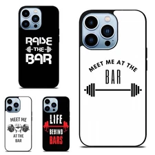 For iPhone SE4 16E 12 13 14 15 16 Pro Max Life Behind Bars Anti scratch Cover