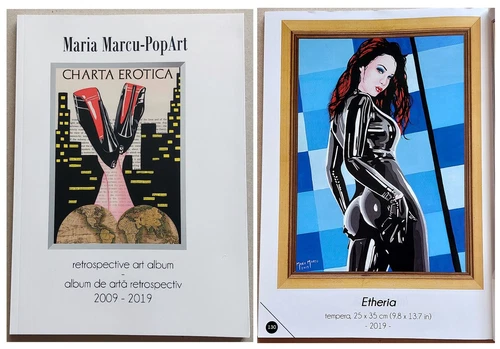 CHARTA EROTICA – MARIA MARCU-POPART ALBUM, EROTIC ART BOOK, LIMITED EDITION