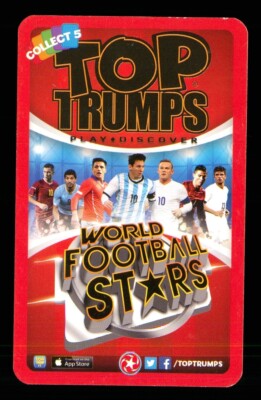 World Football Stars Info card card   Select Single card from list - AA18