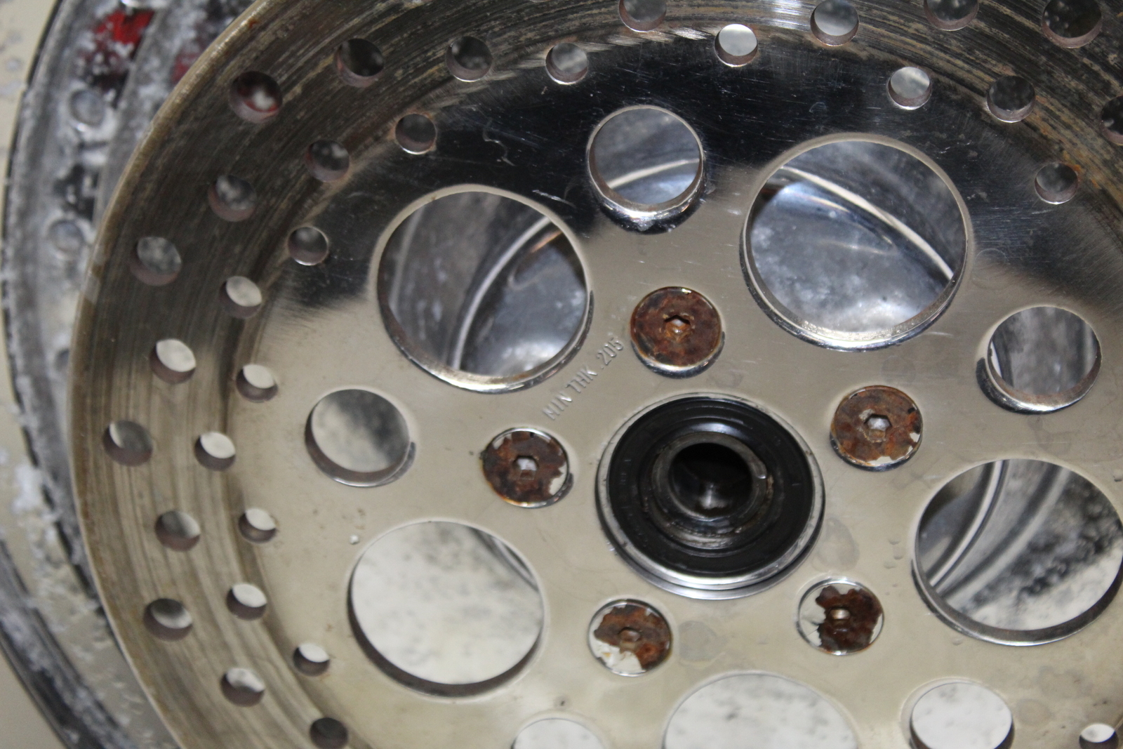 1989 Harley-davidson Heritage Softail Classic Flstc Rear Back Wheel Rim