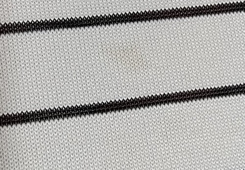 Yves Saint Laurent, YSL Mens XXL Polo 100% Silk Black & White - 第 7/7 張圖片