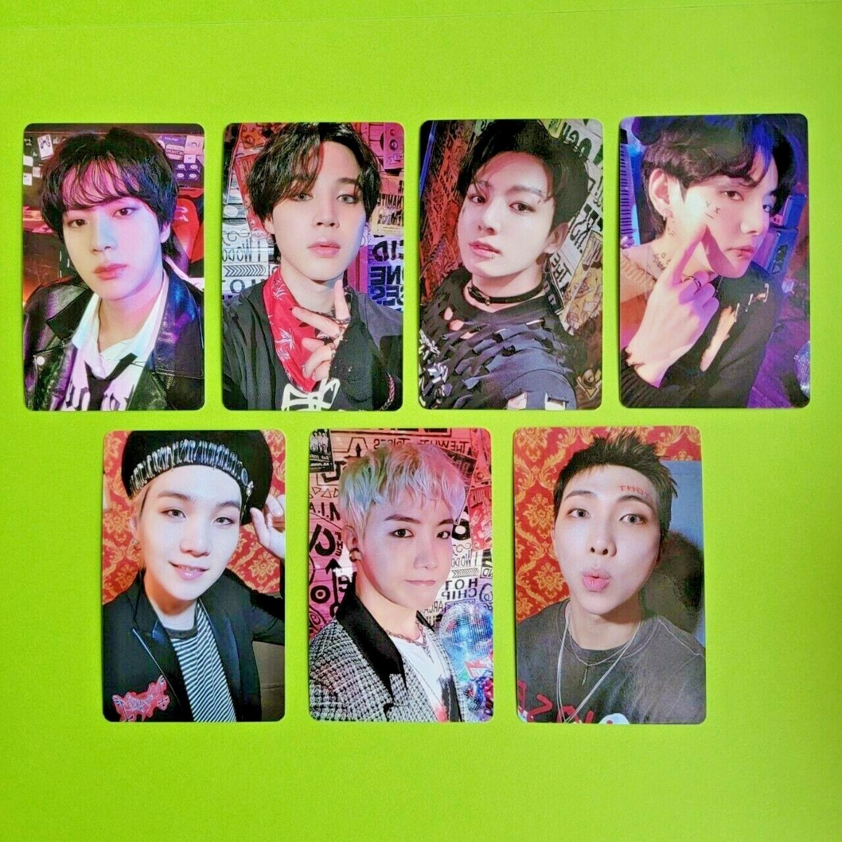 BTS Official Photo card BTS 2022 Season's Greetings Genuine PC
