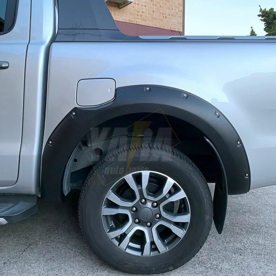 For Ford Ranger PX3 Wildtrak 2018-2021 Fender Flares Wheel Arch matt black 6pcs - Image 2 of 4