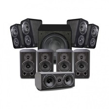 Wharfedale Diamond 9.1 HCP 5.1.4 Speaker Package Black