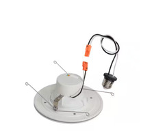 Commercial Electric 6 " LED Color Changing Recessed Trim with Night Light