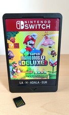 Décoration murale cartouche Nintendo Switch Géante New Super Mario Bros U Deluxe
