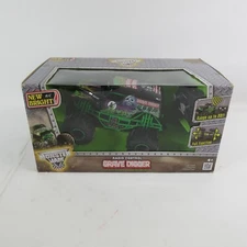 Monster Jam Truck GRAVE DIGGER New Bright 1:24 REMOTE RADIO CONTROL RC VEHICLE