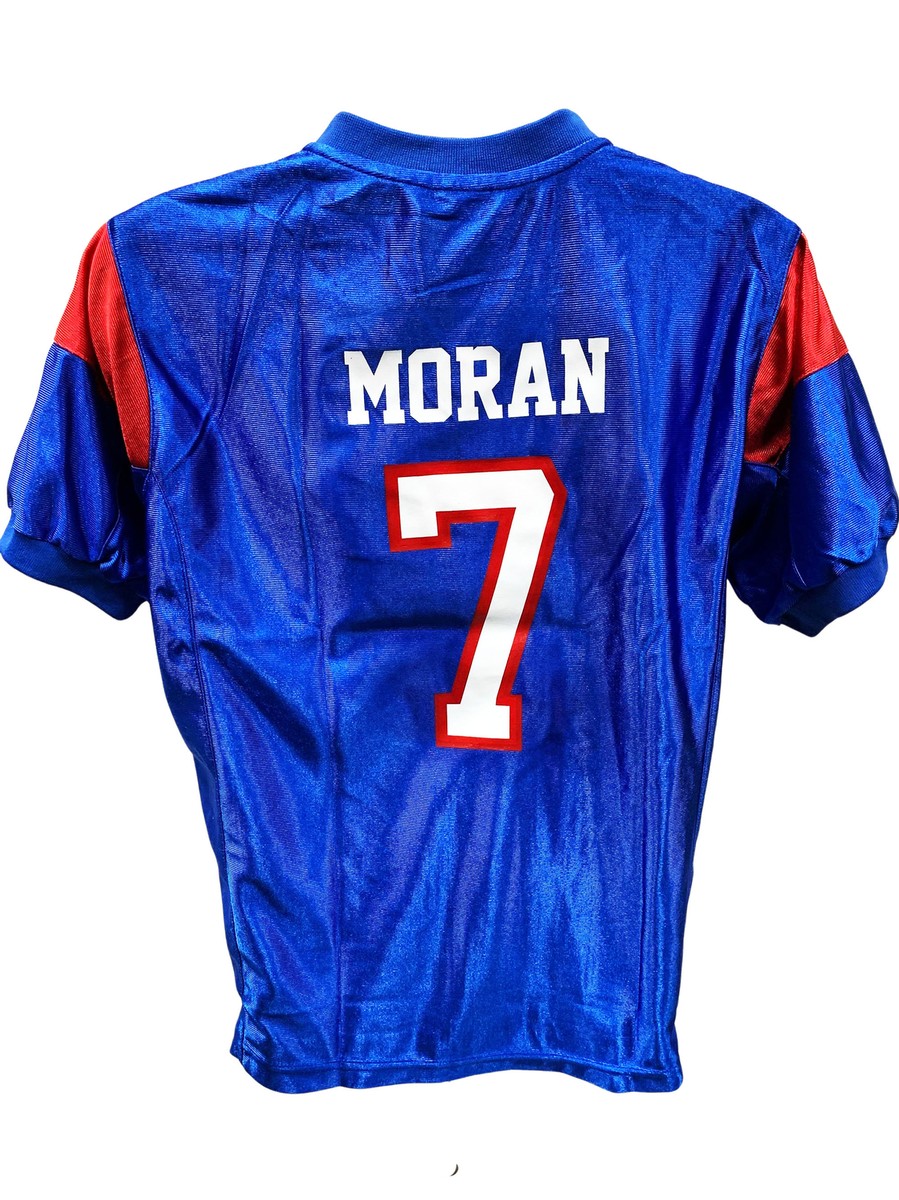 Alex Moran #7 Mountain Goats Football Jersey Blue State TV Uniform