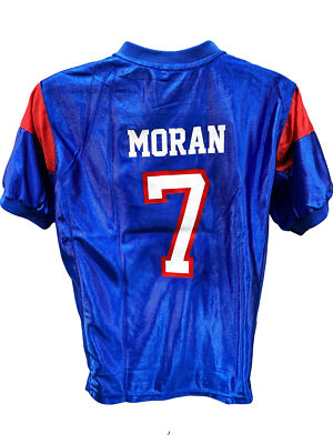 Alex Moran #7 Mountain Goats Football Jersey Blue State TV Uniform
