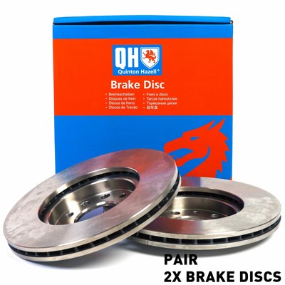 internally ventilated 2 Brake Disc front of Holes 5 No febi bilstein 15089 Brake Disc Set