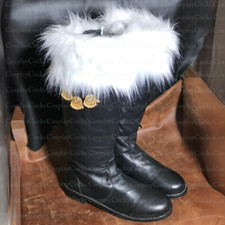 Custom-Made Santa Claus Boots For Adults  Kids - All Size Available