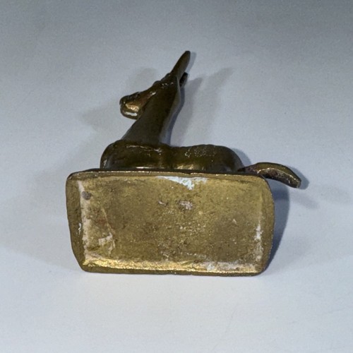 Vintage Handmade Solid Brass LLama Figurine - Picture 8 of 9