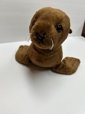 Destination Nation Aurora Brown Seal Plush Stuffed Animal