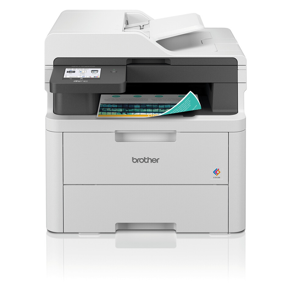 Stampante Laser Multifunzione A4 a Colori Fax 18ppm MFCL3740CDWERE1  Brother
