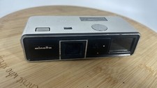 vintage Minolta 16, Model P, 16mm miniature camera spy untested in nice shape