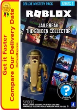 Roblox Deluxe Mystery Figure Series 3 Jailbreak The Golden Collector