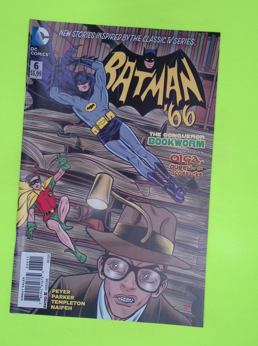 Bookworm Batman Comic Strips 1996 DC Comics Batman Hardcover Look
