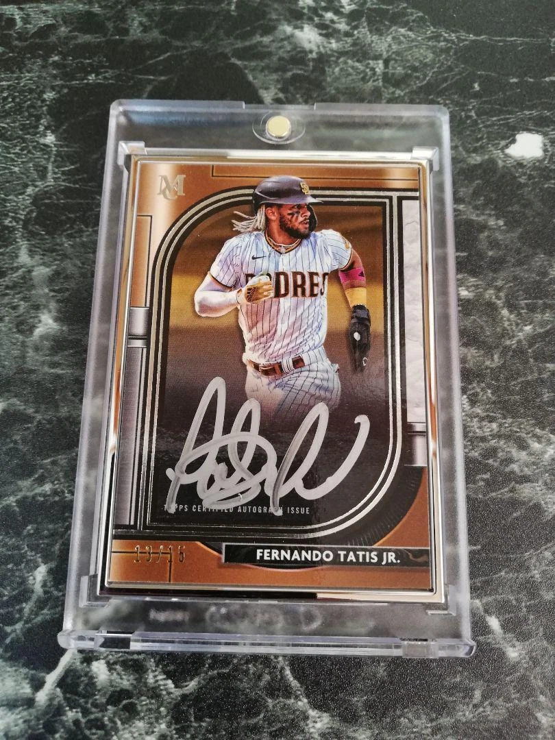 2021 Topps Frame Auto Tatis jr. /15 | www.forstec.com