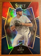 2022 Panini Select AJ ALEXY Rookie Tri-Color Prizm #104 TEXAS RANGERS