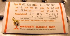 NEW MITSUBISHI ML601J24-01 LASER DIODE 60mW 785nm infrared IR