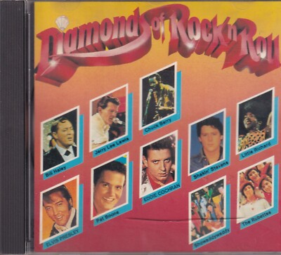 Diamonds Of Rock'n Roll - Buddy Holly, Gary Glitter u.a. - CD-220- near mint