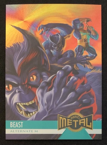1995 FLEER MARVEL METAL CARDS BLASTER RED / GOLD BASE CARD SINGLES YOU CHOOSE - Picture 156 of 163