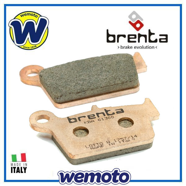 Brenta Sinterisierte Hintere BremsbeläGe BR4125 FüR Beta RR 525 Enduro 05-09-image