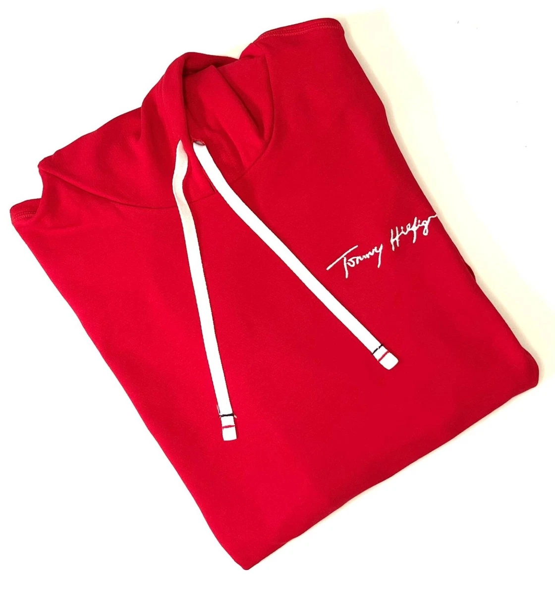 Lightweight top red hoodie
