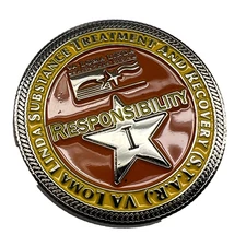 VA LOMA LINDA TREATMENT RECOVERY - RESPONSIBILITY I - Veterans Challenge Coin