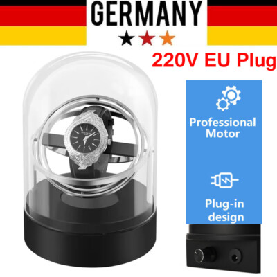 Automatic Uhrenbeweger Uhrenbox Uhrenkasten Watch Winder Box EU Plug 1 Uhren