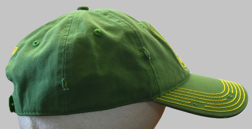 JOHN DEERE Licensed Green Trademark Cap Official Embroidered Logo Baseball Hat - Picture 5 of 7