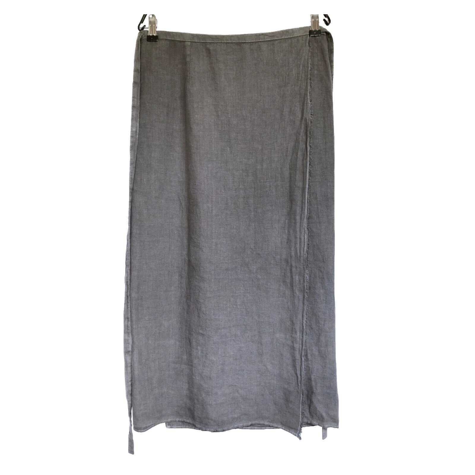 Faldas para mujer Sólido Envoltura de lino