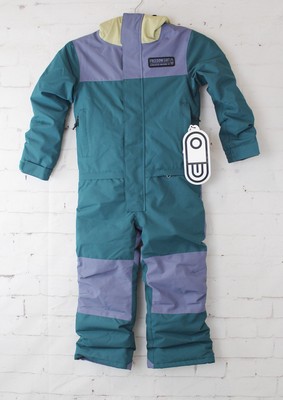 New Airblaster Youth One-Piece Freedom Suit, Medium Size 8-10, Spruce Green