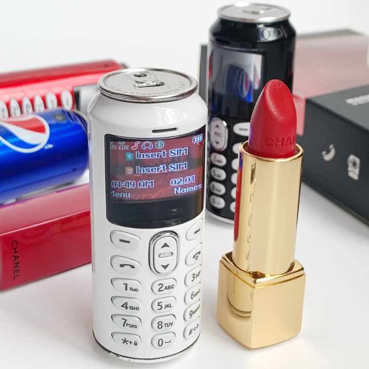 Fashion Coke Pepsi Design Mini Unlocked Dual Sim Bluetooth Mobile