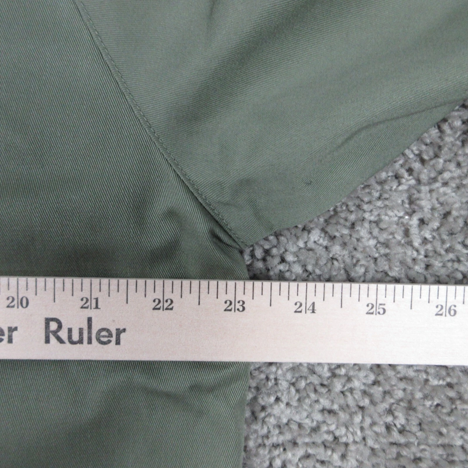 DC Jacket Mens Medium Green Solid Re/Solve Navigator Windbreaker Lightweight NWT - product detail image 11