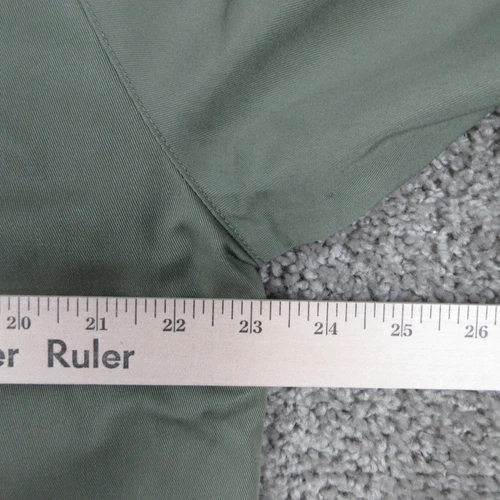 DC Jacket Mens Medium Green Solid Re/Solve Navigator Windbreaker Lightweight NWT image 11