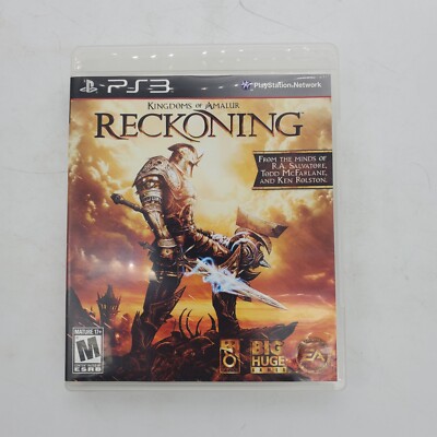Ps3 playstation 3 Reckoning Kingdom of Amalur 