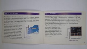 Nintendo Game Manual Notice: Mega Man IV 4  NES-4V-USA English