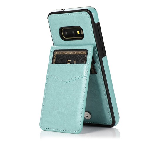 Slim PU Leather Case Flip Card Holder Back Cover for Samsung Galaxy S10e/S9+/S8+ - Picture 22 of 28