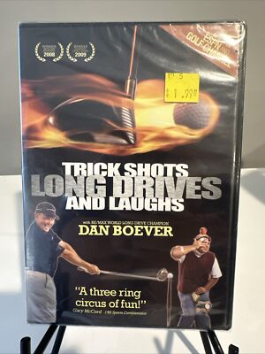 NEW  Trick Shots Long Drives and Laughs Dan Boever Volume 1 DVD 2010