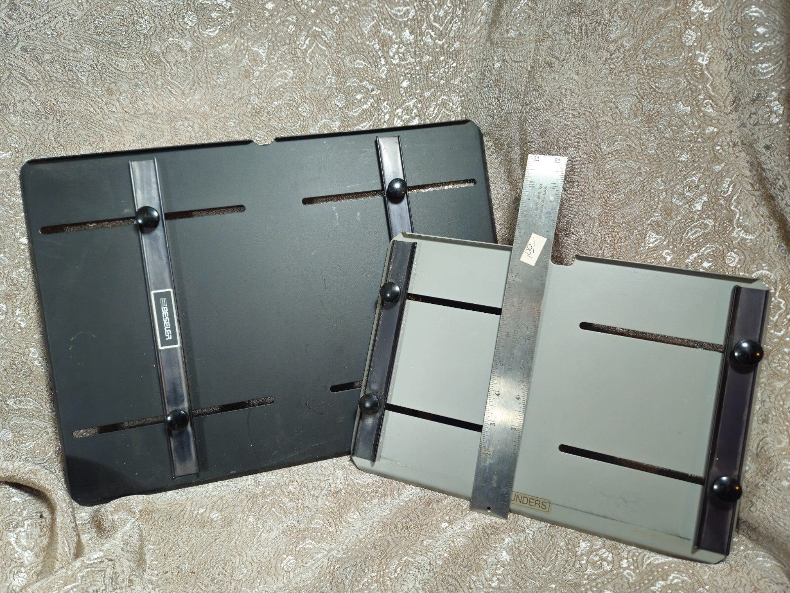 Borderless Beseler & Saunders Darkroom Easel Set of 2; 11x14 & 8x10 eBay