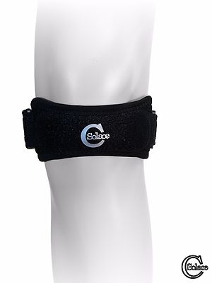 SOLACE CARE Silikon Gel Pad Patella Knie Pullover RIEMEN SPORT Sehnenentzündung UNTERSTÜTZUNG