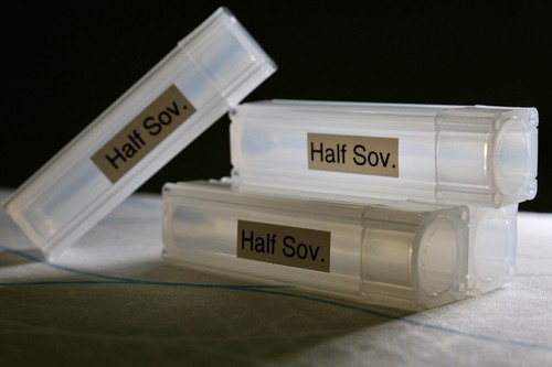 Coinsafe coin tube for gold Half Sovereign - Picture 2 of 3